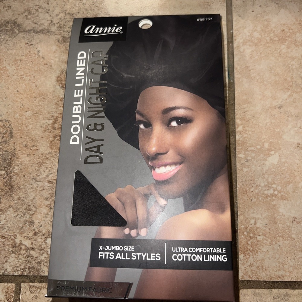Annie Double Lined Day & Night Cap X-Jumbo Size Fits All Styles Cotton Lining